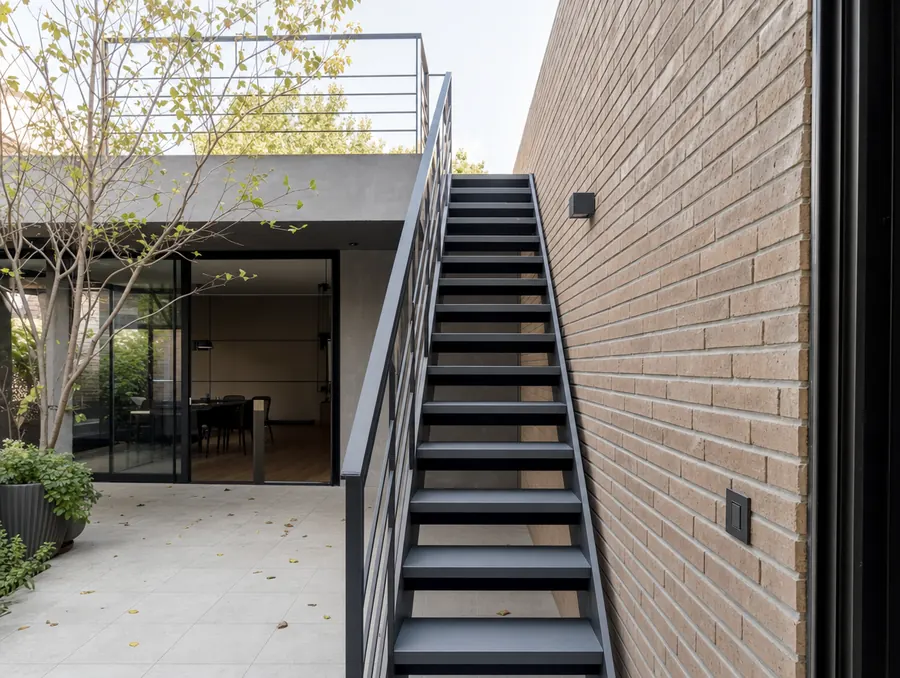 Escaleras metálicas